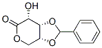 3,4-O-BENZYLIDENE-D-RIBONIC DELTA-LACTON Struktur