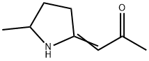 2-Propanone, 1-(5-methyl-2-pyrrolidinylidene)- (9CI) Struktur