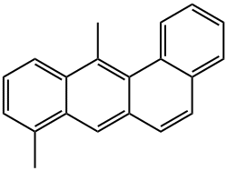 8,12-Dimethylbenz[a]anthracene Struktur