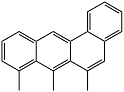 6,7,8-Trimethylbenz[a]anthracene Struktur