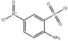 2-Amino-5-nitrobenzenesulfonyl chloride Struktur