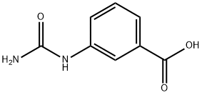 3-[(AMINOCARBONYL)AMINO]BENZOIC ACID Struktur