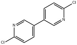 6,6'-DICHLORO-[3,3']-BIPYRIDINE Struktur