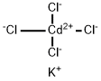 dipotassium tetrachlorocadmate(2-) Struktur