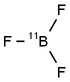 BORON-11 TRIFLUORIDE Struktur