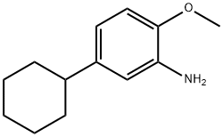 5-CYCLOHEXYL-O-ANISIDINE Struktur