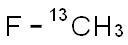 FLUOROMETHANE-13C Struktur