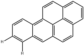 BENZO(A)PYRENE-7 8-D2  98 Struktur