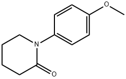 1-(4-METHOXY-PHENYL)-PIPERIDIN-2-ONE Struktur