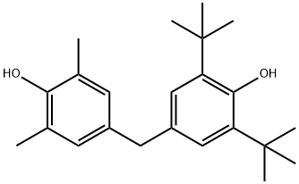 2,6-Bis(1,1-dimethylethyl)-4-[(4-hydroxy-3,5-dimethylphenyl)methyl]phenol Struktur