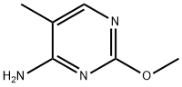 4-Pyrimidinamine, 2-methoxy-5-methyl- (9CI) Struktur