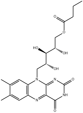 riboflavin-5'-monobutyrate Struktur