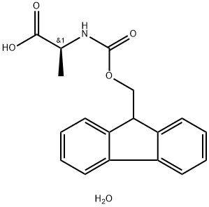 N-(9-FLUORENYLMETHOXYCARBONYL)-L-ALANIN& Struktur