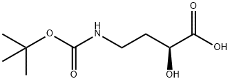 Butanoic acid, 4-[[(1,1-dimethylethoxy)carbonyl]amino]-2-hydroxy-, (2S)- (9CI)