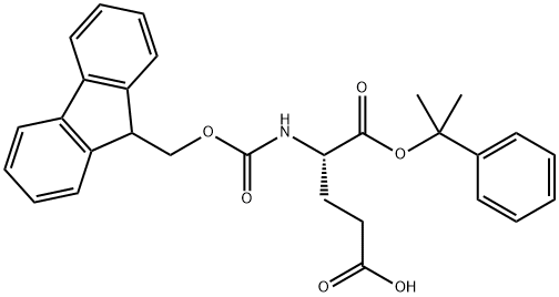 Fmoc-Glu-2-phenylisopropyl ester Struktur