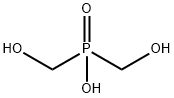 BIS(HYDROXYMETHYL)PHOSPHINIC ACID Struktur