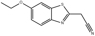 2-Benzothiazoleacetonitrile,6-ethoxy-(9CI) Struktur