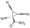 Cyclopropanecarboxamide, 1,2,3-tricyano-, (1alpha,2beta,3beta)- (9CI) Struktur