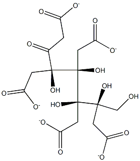 1,2,3,4,5-Penta-O-acetyl-b-D-fructose Struktur