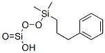 PHENYLPROPYLDIMETHYLSILOXYSILICATE Struktur