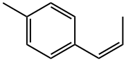 (Z)-1-(4-Methylphenyl)propene Struktur