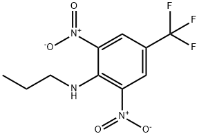 2,6-DINITRO-N-PROPYL-4-TRIFLUOROMETHYLBENZENAMINE Struktur