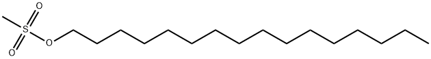 HEXADECYL METHANESULFONATE) Struktur