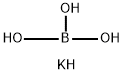 orthoboric acid, potassium salt Struktur