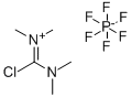 CHLORO-N,N,N',N'-TETRAMETHYLFORMAMIDINIUM HEXAFLUOROPHOSPHATE Structure