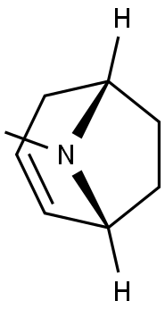 8-Azabicyclo[3.2.1]oct-2-ene,8-methyl-,(1R,5S)-(9CI) Struktur