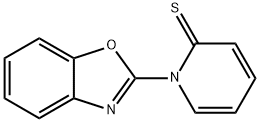 2(1H)-Pyridinethione,  1-(2-benzoxazolyl)- Struktur