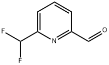 6-(二氟甲基)吡啶-2-甲醛 結(jié)構(gòu)式