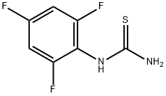 1-(2,4,6-Trifluorophenyl)-2-thiourea Struktur