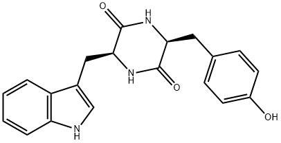 CYCLO(-TRP-TYR) Struktur