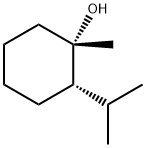 Cyclohexanol,1-methyl-2-(1-methylethyl)-,(1S,2S)-(9CI) Struktur