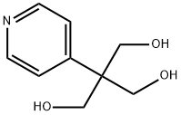 2-HYDROXYMETHYL 2-(4-PYRIDYL)-1,3-PROPANEDIOL Struktur