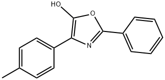 5-Oxazolol,  4-(4-methylphenyl)-2-phenyl- Struktur