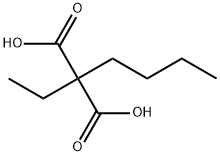 2-BUTYL-2-ETHYLMALONIC ACID Struktur