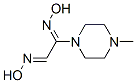 Piperazine, 1-[(1Z,2E)-bis(hydroxyimino)ethyl]-4-methyl- (9CI) Struktur