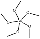 Pentamethoxyarsorane Struktur