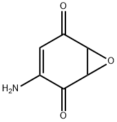 7-Oxabicyclo[4.1.0]hept-3-ene-2,5-dione,  3-amino- Struktur