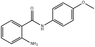 2-AMINO-N-(4-METHOXY-PHENYL)-BENZAMIDE Struktur