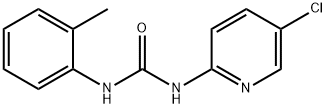 1-(5-chloro-pyridin-2-yl)-3-o-tolyl-urea Struktur