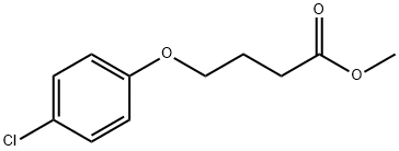 METHYL 4-(P-CHLOROPHENOXY)BUTYRATE Struktur