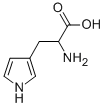 1H-Pyrrole-3-propanoicacid,alpha-amino-(9CI) Struktur