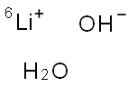 LITHIUM-6 HYDROXIDE HYDRATE  95 ATOM %& Struktur