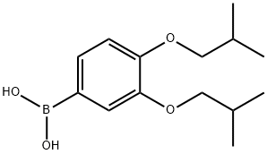 3,4-Bis(2-methylpropyloxy)benzeneboronic acid Struktur