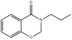 3-Propyl-2H-1,3-benzoxazin-4(3H)-one Struktur