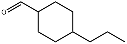 Cyclohexanecarboxaldehyde, 4-propyl- (9CI) Struktur