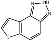 2H-Furo[3,2-e]benzotriazole Struktur